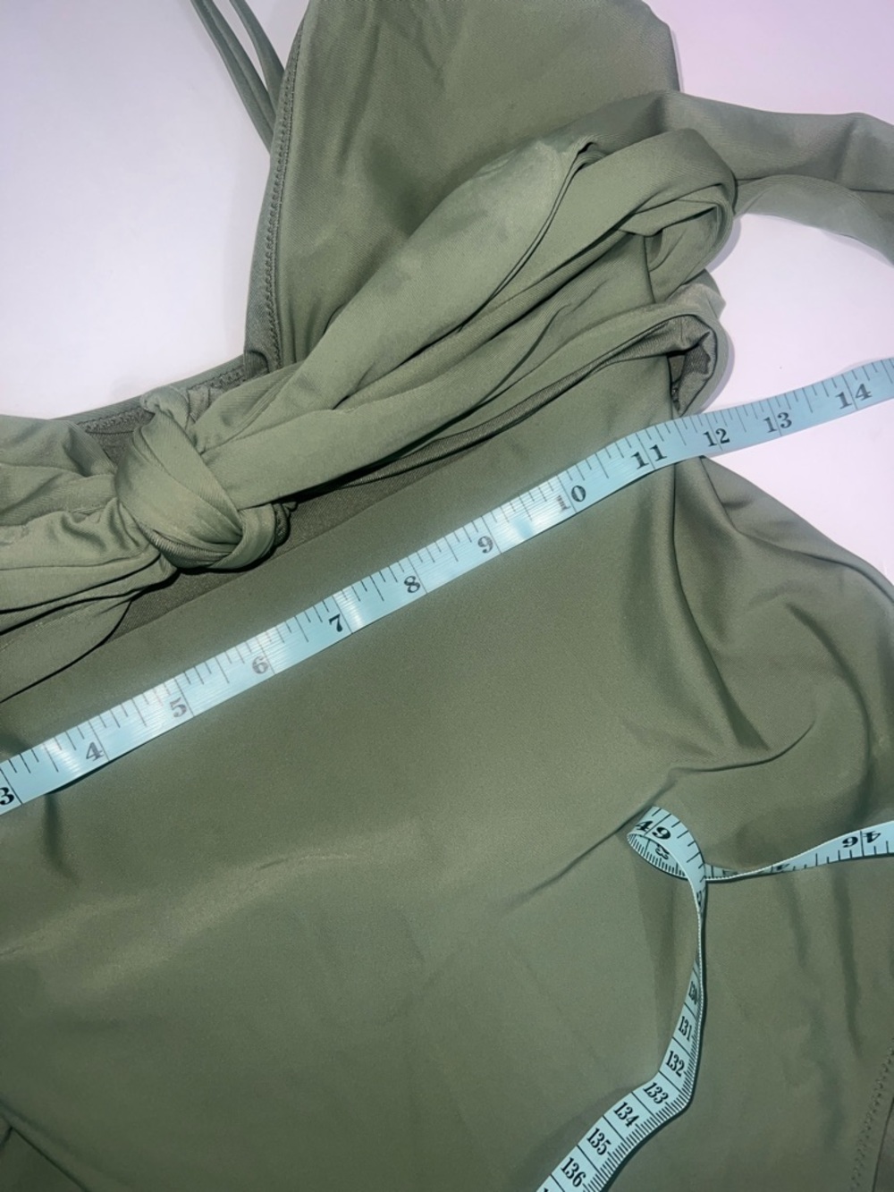 Aerie Olive Green One-Piece Swimsuit Womens Size M - Picture 7 of 11